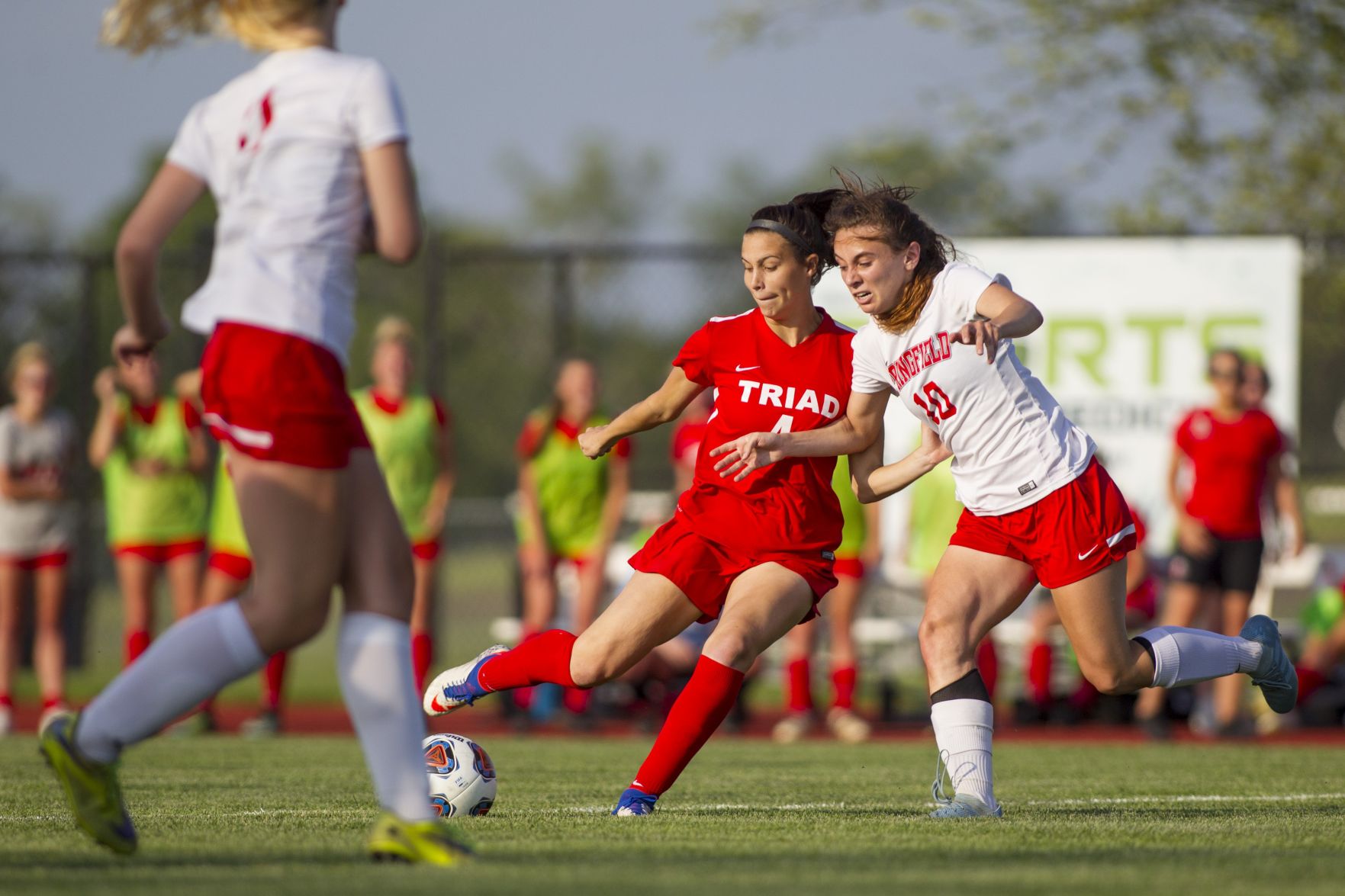 Triad vs. Springfield girls soccer